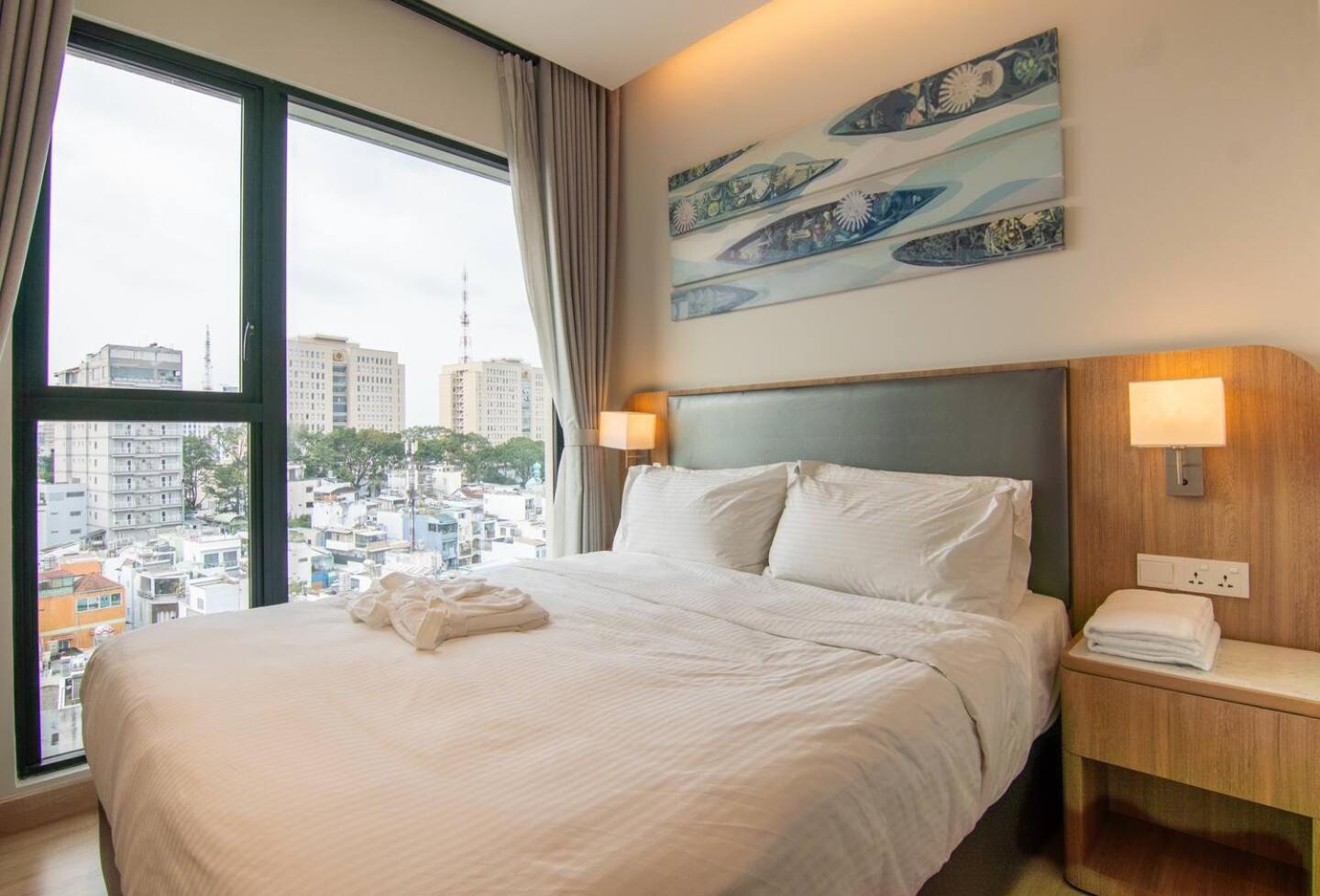 Luxury 2 Or 3Br Apartment In Dist 1 N Pool, Gym, Airport Pickup Ho Chi Minh-staden Exteriör bild