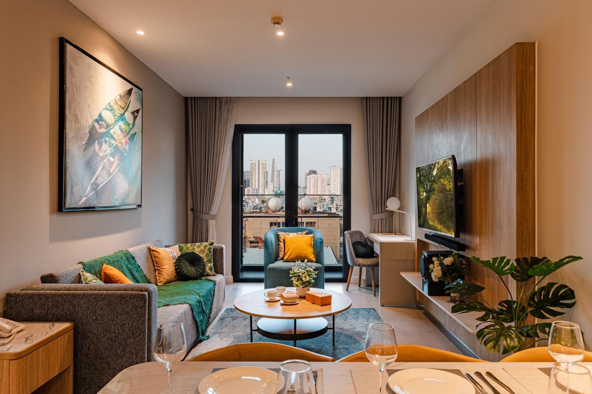 Luxury 2 Or 3Br Apartment In Dist 1 N Pool, Gym, Airport Pickup Ho Chi Minh-staden Exteriör bild