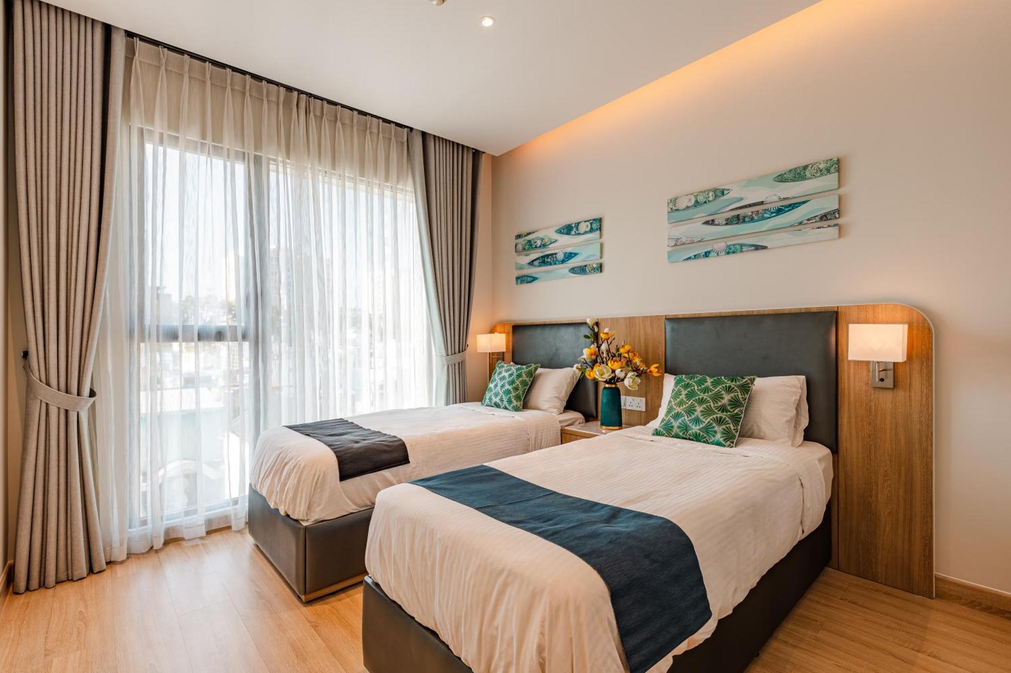 Luxury 2 Or 3Br Apartment In Dist 1 N Pool, Gym, Airport Pickup Ho Chi Minh-staden Exteriör bild